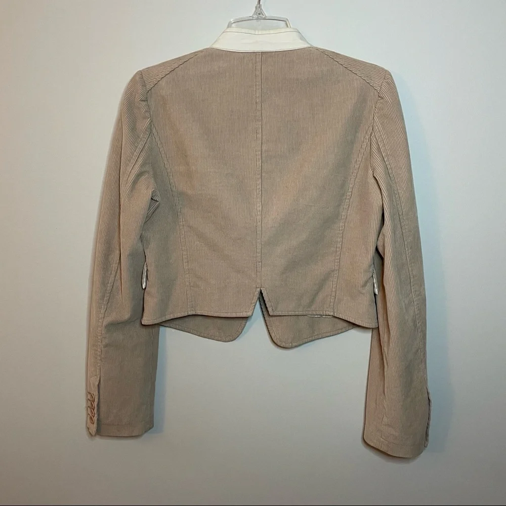 See By Chloe 8 Corduroy Jacket/Blazer Tan/Beige - Picture 2 of 9